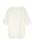 silk tee blouse